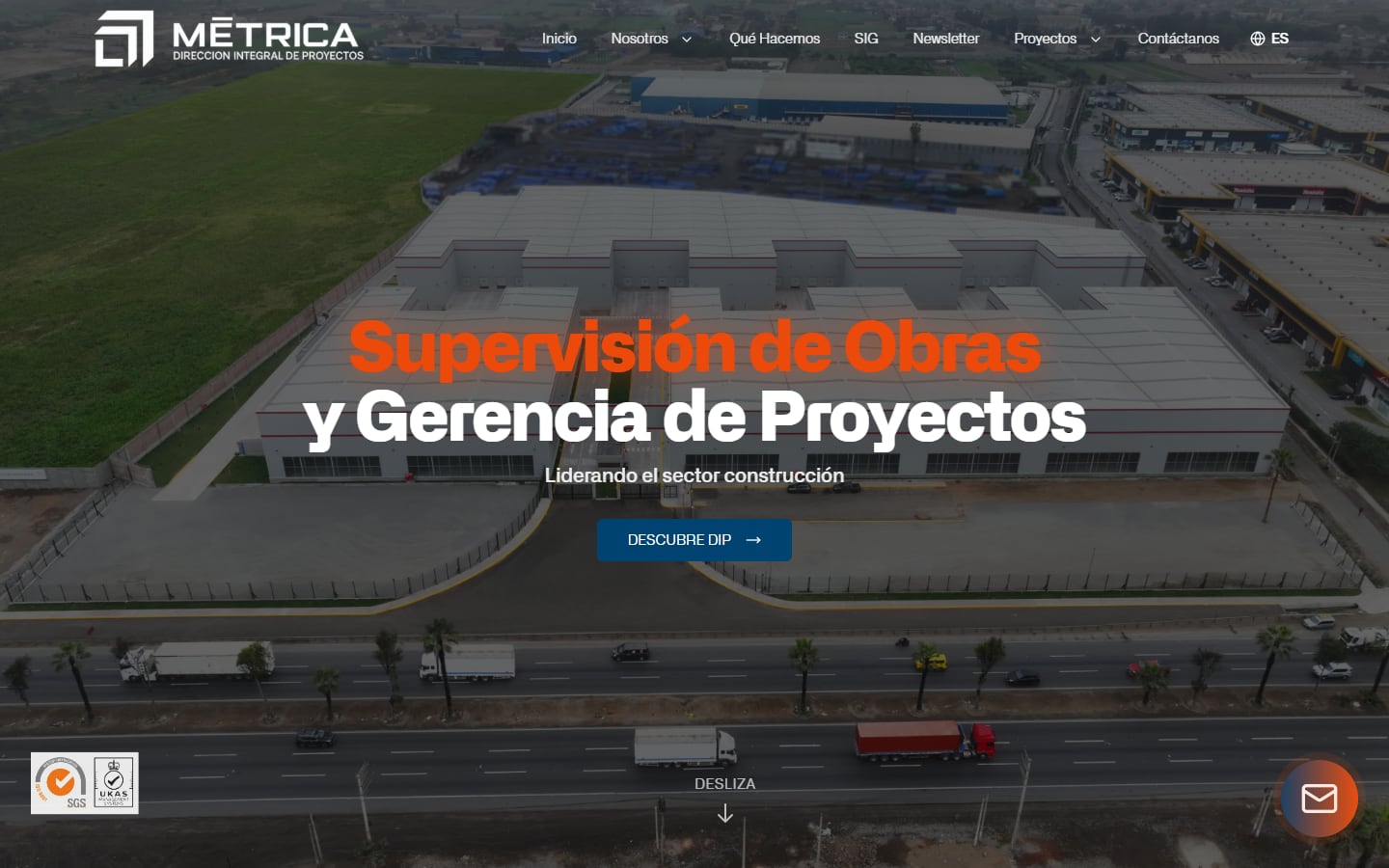 Web de Métrica DIP